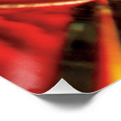 Abstract gekleurde potlood regenboog perfect poster (Hoek)