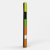 Abstract gekleurde strepen iPhone Case (Achterkant/rechts)