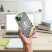 Abstract gekleurde strepen iPhone Case