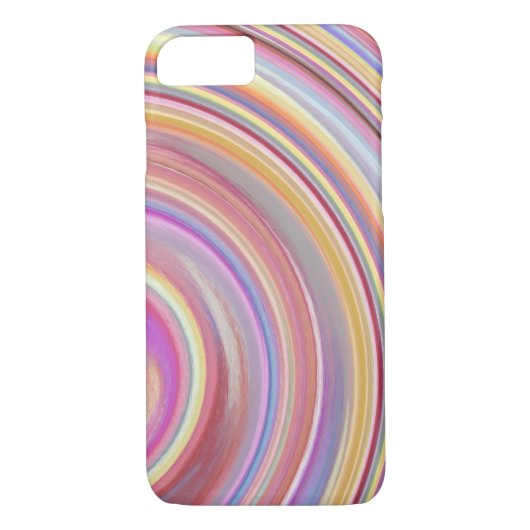 Abstract gekleurde Twist Art-achtergrond #22 Case-Mate iPhone Case (Achterkant)