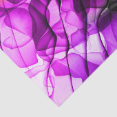 Abstract gelaagd Stropdas Verven multi-roze Tissuepapier (Detail)