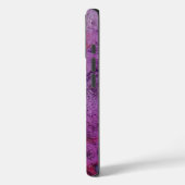 ABSTRACT GEM MONOGRAM paars Case-Mate iPhone Case (Achterkant / Links)