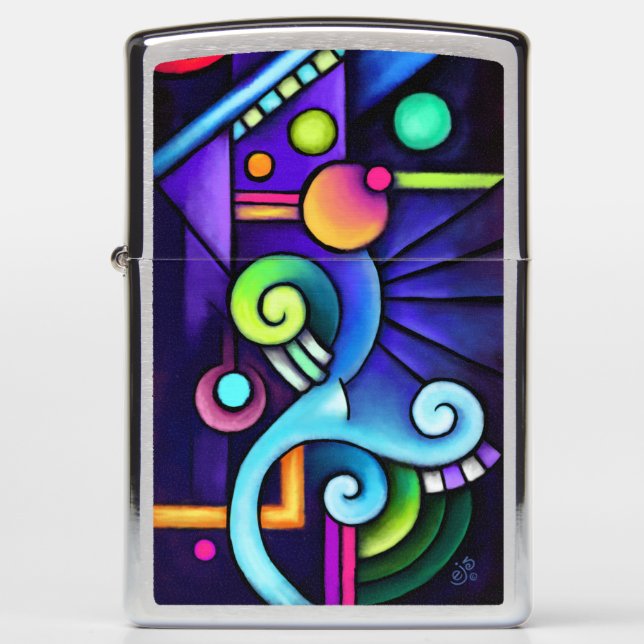 Abstract geometric  (Voorkant)