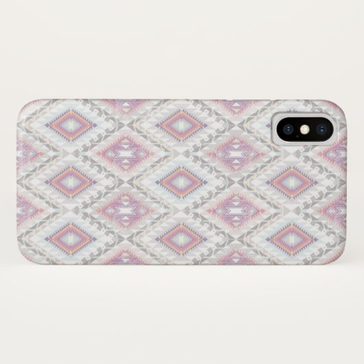 Abstract Geometric Aztec Pattern Case-Mate iPhone Case (Achterkant (horizontaal))