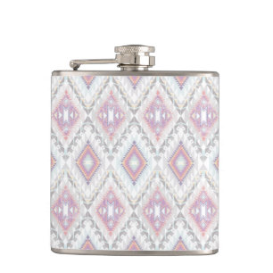 Abstract Geometric Aztec Pattern Heupfles