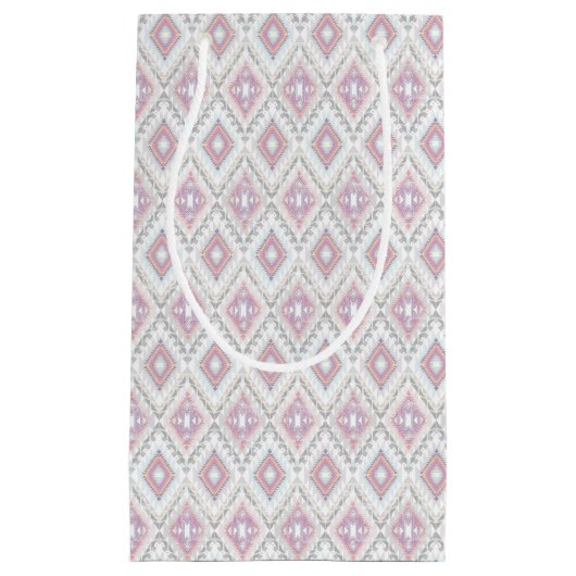 Abstract Geometric Aztec Pattern Klein Cadeauzakje (Voorkant)