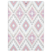 Abstract Geometric Aztec Pattern Klembord (Achterkant)