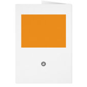 Abstract Geometric Circles Line Colorful Card (Dos)