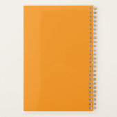 Abstract Geometric Circles Line Colorful Planner (Achterkant)