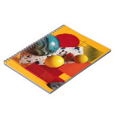 Abstract geometric colorful composition  notitieboek (Linkerzijde)