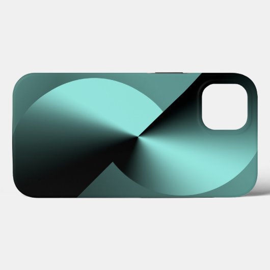 Abstract Geometric iPhone 13 Case (Achterkant (horizontaal))