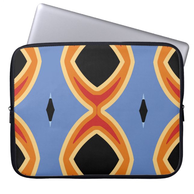 Abstract geometric pattern.abstract, background, m laptop sleeve (Voorkant)
