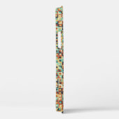 Abstract Geometric Pattern generative computationa Case-Mate iPhone Case (Achterkant / Rechts)