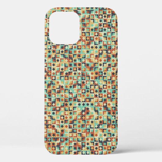 Abstract Geometric Pattern generative computationa Case-Mate iPhone Case (Achterkant)