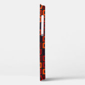 Abstract Geometric Pattern generative computationa Case-Mate iPhone Case (Achterkant / Links)