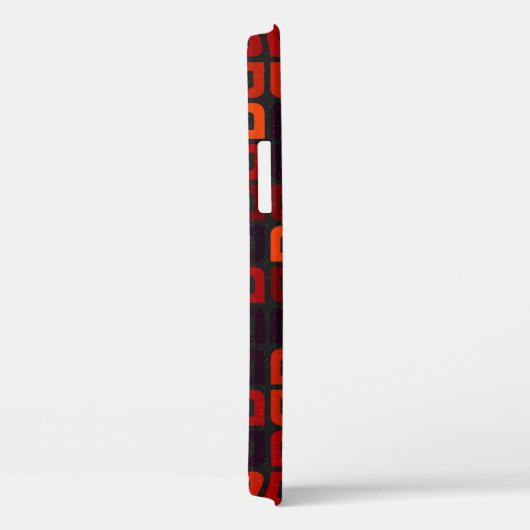 Abstract Geometric Pattern generative computationa Case-Mate iPhone Case (Achterkant / Rechts)
