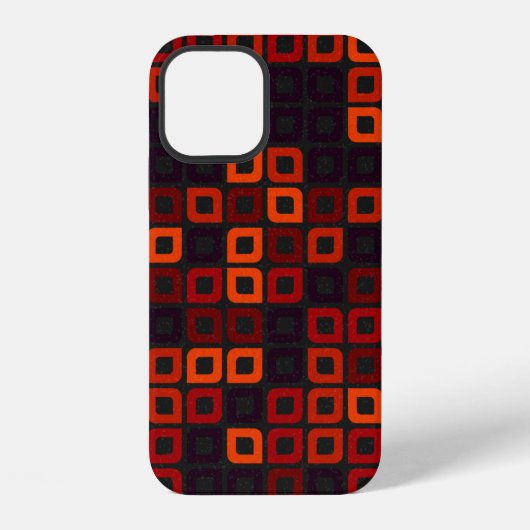 Abstract Geometric Pattern generative computationa iPhone Hoesje (Achterkant)