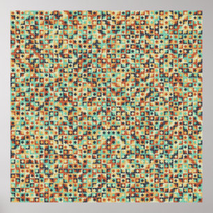 Abstract Geometric Pattern generative computationa Poster
