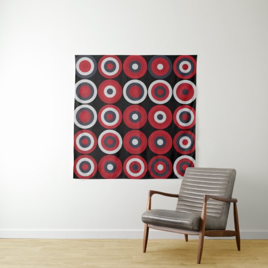 Abstract Geometric Pattern generative computationa Wandkleed (In Situ (horizontaal))