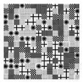 Abstract Geometric pattern Perfect Poster (Voorkant)