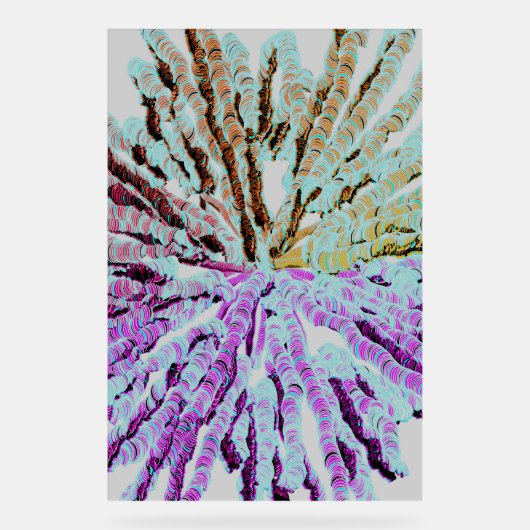 Abstract Geometric Pattern Poster  (Recto)