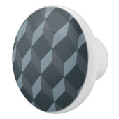 Abstract geometrisch achtergrondpatroon keramische knop (Rechts)