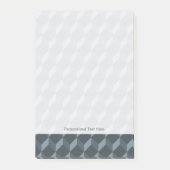 Abstract geometrisch achtergrondpatroon post-it® notes (Voorkant)