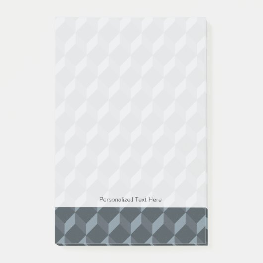 Abstract geometrisch achtergrondpatroon post-it® notes (Voorkant)