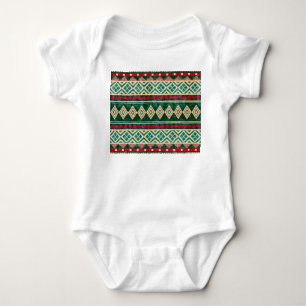 Abstract geometrisch Afrikaans stijlpatroon Romper