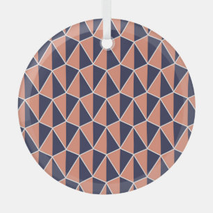 Abstract geometrisch: Art Deco naadloos Glas Ornament