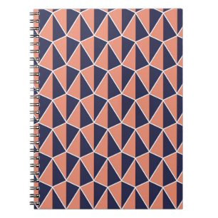 Abstract geometrisch: Art Deco naadloos Notitieboek