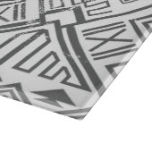 Abstract Geometrisch Aztec Patroon 2 Snijplank (Hoek)
