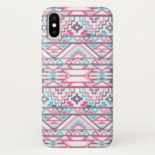Abstract Geometrisch Aztec Patroon 3 iPhone X Hoesje