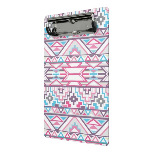 Abstract Geometrisch Aztec Patroon 3 Mini Klembord (Angled2)