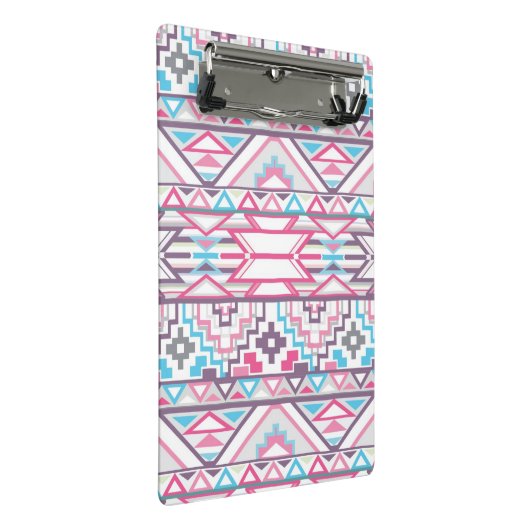 Abstract Geometrisch Aztec Patroon 3 Mini Klembord (Schuin)