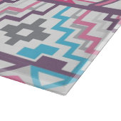 Abstract Geometrisch Aztec Patroon 3 Snijplank (Hoek)