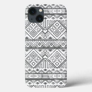 Abstract Geometrisch Azteeks Patroon 2 iPhone 13 Hoesje