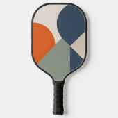 Abstract Geometrisch Boho Pickleball Paddle (Achterkant)