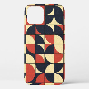 Abstract geometrisch: computationele kunst. iPhone 12 hoesje