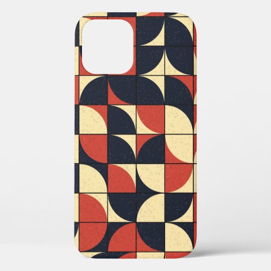 Abstract geometrisch: computationele kunst. Case-Mate iPhone case (Achterkant)