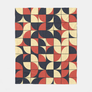 Abstract geometrisch: computationele kunst. fleece deken