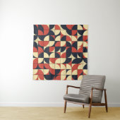 Abstract geometrisch: computationele kunst. wandkleed (In situ)