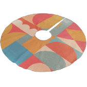 Abstract geometrisch: document textuur kerstboom rok (Gekanteld)