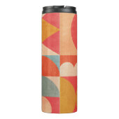 Abstract geometrisch: document textuur thermosbeker (Achterkant)