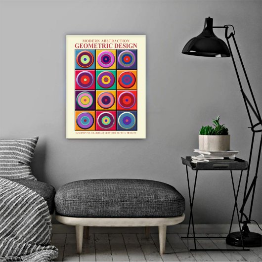 Abstract geometrisch EP nr. 5 poster