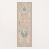 Abstract Geometrisch Gefragmenteerd Ontwerp Yoga  Yogamat (Voorkant)