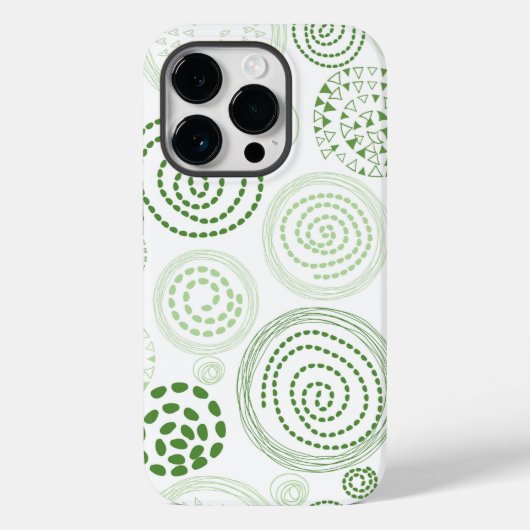 Abstract Geometrisch Hoesje-Mate iPhone Case (Achterkant)
