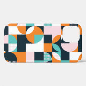 Abstract geometrisch: kleurrijk 3D-effect. Case-Mate iPhone Case (Achterkant (horizontaal))