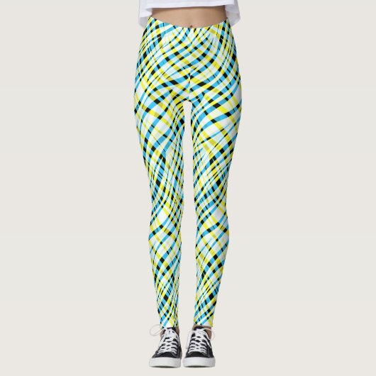 Abstract, geometrisch leggings (Voorkant)