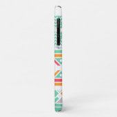 Abstract geometrisch modern marmer meisjesachtig c Case-Mate iPhone case (Achterkant/links)